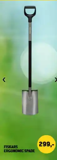 XL-BYG Fiskars ergonomic spade tilbud