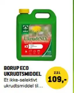 XL-BYG Borup Eco ukrudtsmiddel tilbud