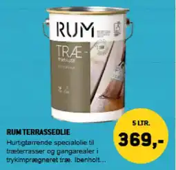 XL-BYG Rum terrasseolie tilbud