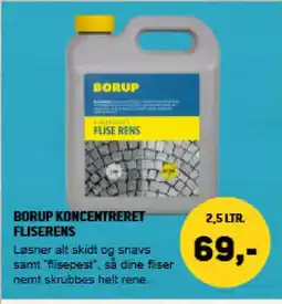 XL-BYG Borup koncentreret fliserens tilbud