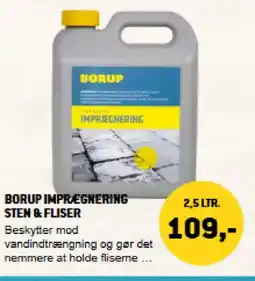 XL-BYG Borup Impregnering sten & fliser tilbud