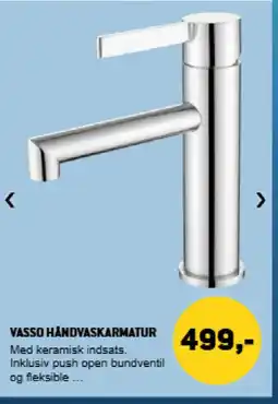 XL-BYG Vasso håndvaskarmatur tilbud