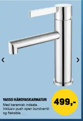 XL-BYG Vasso håndvaskarmatur tilbud