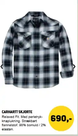 XL-BYG Carhartt skjorte tilbud