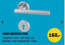 XL-BYG Habo dørgreb lyon tilbud