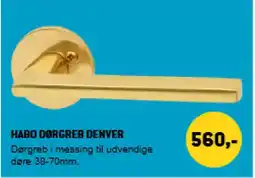 XL-BYG Habo dørgreb denver tilbud