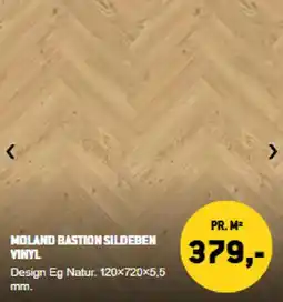 XL-BYG Moland bastion sildeben vinyl tilbud