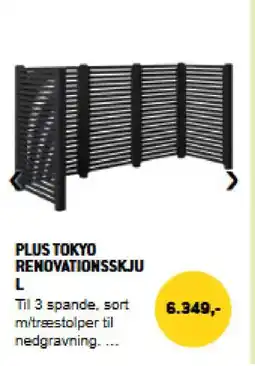 XL-BYG Plus tokyo renovationsskjul tilbud