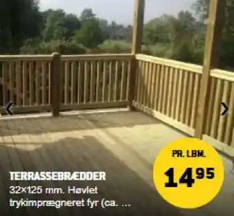 XL-BYG Terrassebrædder tilbud