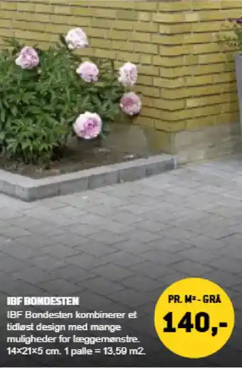 XL-BYG IBF Bondesten tilbud