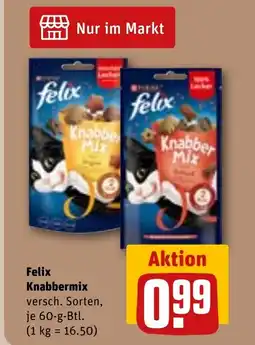 REWE DE Felix Knabbermix tilbud