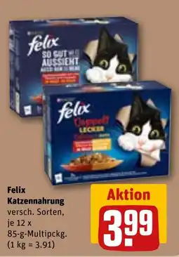 REWE DE Felix Katzennahrung tilbud