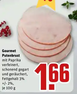 REWE DE Gourmet Putenbrust tilbud