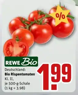 REWE DE Bio Rispentomaten tilbud