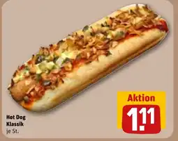 REWE DE Hot Dog Klassik tilbud