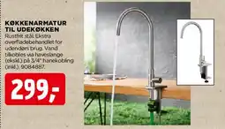 jem & fix Køkkenarmatur / udendørs vandhane tilbud