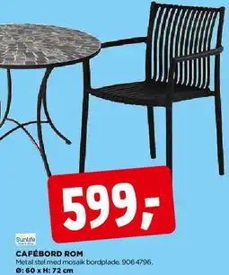 jem & fix Havestol Wien / Cafebord Rom tilbud