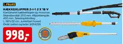 jem & fix Hækklipper 18 V tilbud
