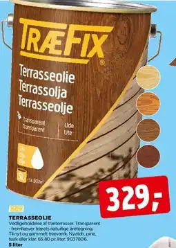 jem & fix TRÆFIX Terrassolie tilbud
