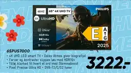 Bilka Philips 65 4K UHD TV tilbud