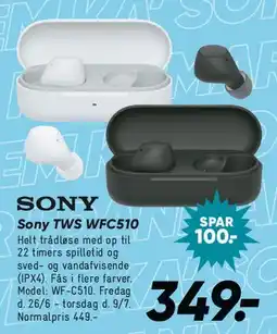 Bilka Sony TWS WF-C510 tilbud
