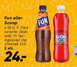 Bilka Fun / Scoop sodavand tilbud