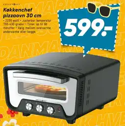 Bilka Køkkenchef pizzavovn 30 cm tilbud