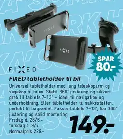 Bilka FIXED universal tablet-/telefonholder tilbud