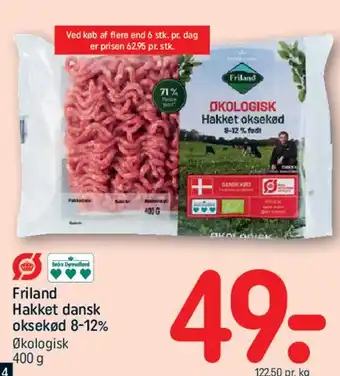 REMA 1000 Friland Hakket dansk oksekød tilbud
