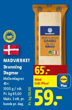 Lidl MADVÆRKET Dronning Dagmar (Danbo) tilbud