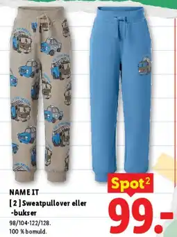 Lidl Sweatpullover eller -bukser tilbud