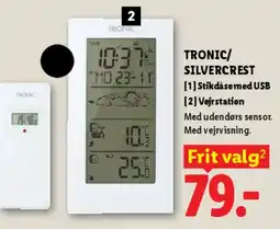Lidl TRONIC / SILVERCREST Vejrstation tilbud