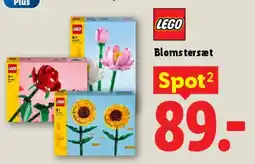 Lidl LEGO Blomstersæt tilbud