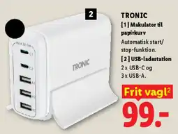 Lidl TRONIC USB-ladestation tilbud