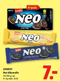 Lidl Sondey Neo (kiks/rulle) tilbud