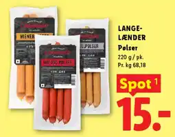 Lidl Pølser tilbud