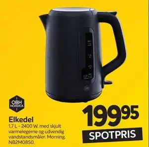 Din Isenkræmmer Elkedel tilbud