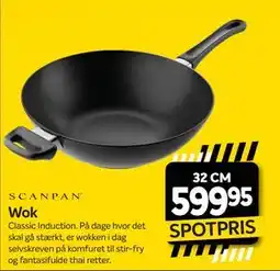 Din Isenkræmmer Scanpan Wok tilbud