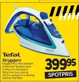 Din Isenkræmmer Tefal Strygejern tilbud