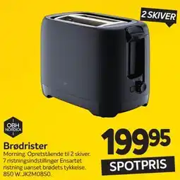 Din Isenkræmmer Brødrister tilbud
