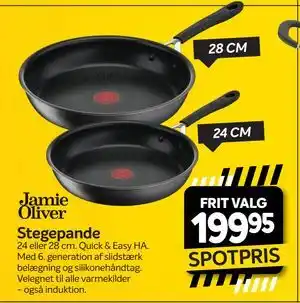 Din Isenkræmmer Jamie Oliver Stegepande tilbud