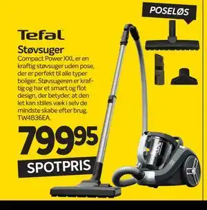 Din Isenkræmmer Tefal Støvsuger tilbud
