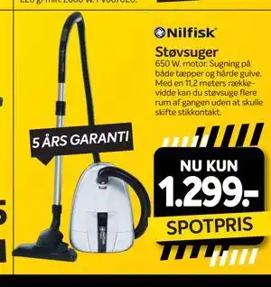 Din Isenkræmmer Nilfisk Støvsuger tilbud