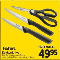 Din Isenkræmmer Tefal Køkkenknive tilbud