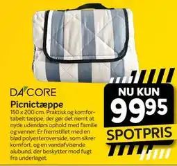 Din Isenkræmmer Picnictæppe tilbud