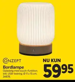 Din Isenkræmmer ONZEPT Bordlampe tilbud