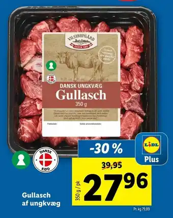 Gullasch af ungkvæg