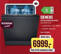 Skousen Siemens opvaskemaskine tilbud