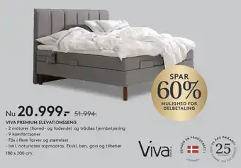 Viva Premium Elevationsseng