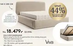 SENG Viva Curve sengeramme tilbud